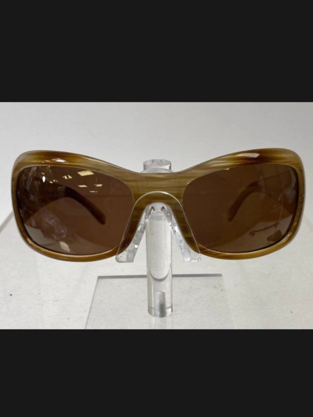 Maui Jim MJ 134-22 Sunglasses Italy Hibiscus Sandstone Wrap Women's